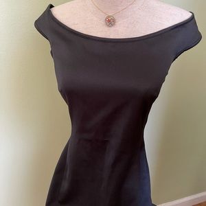 Classic Little Off the shoulder black dress